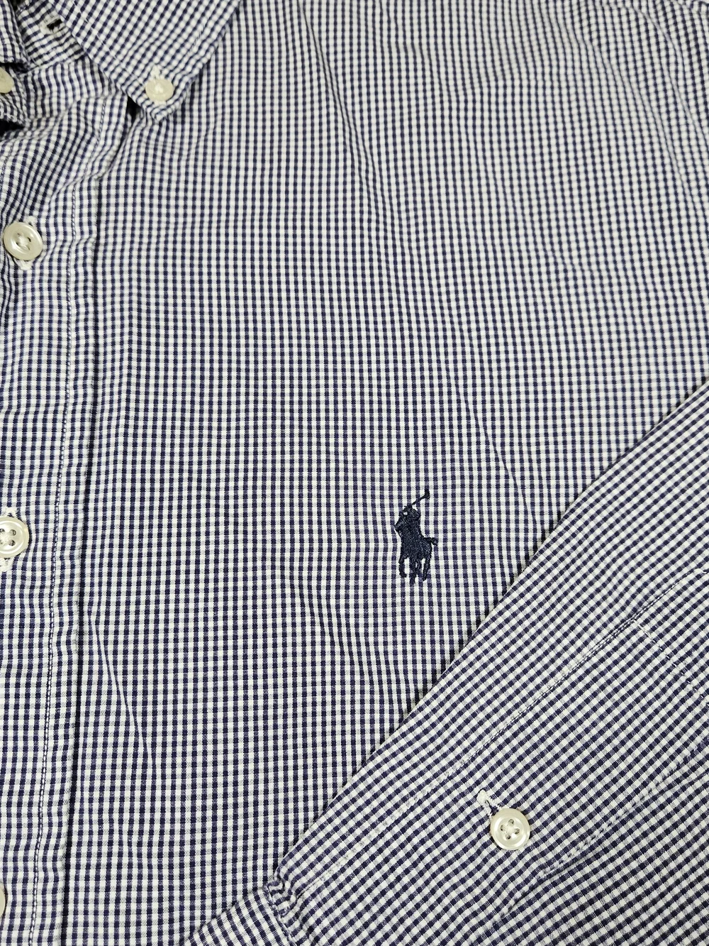 Vintage Polo Ralph Lauren Men's Yarmouth Gingham Check Shirt 16 34/35 Large
